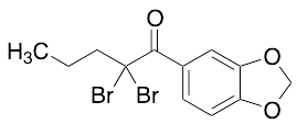 1-(1,3-Benzodioxol-5-yl)-2,2-dibromo-1-pentanone
