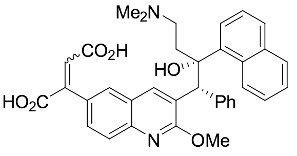 6-Des-bromo Bedaquiline-6-(2-butenedioic acid)