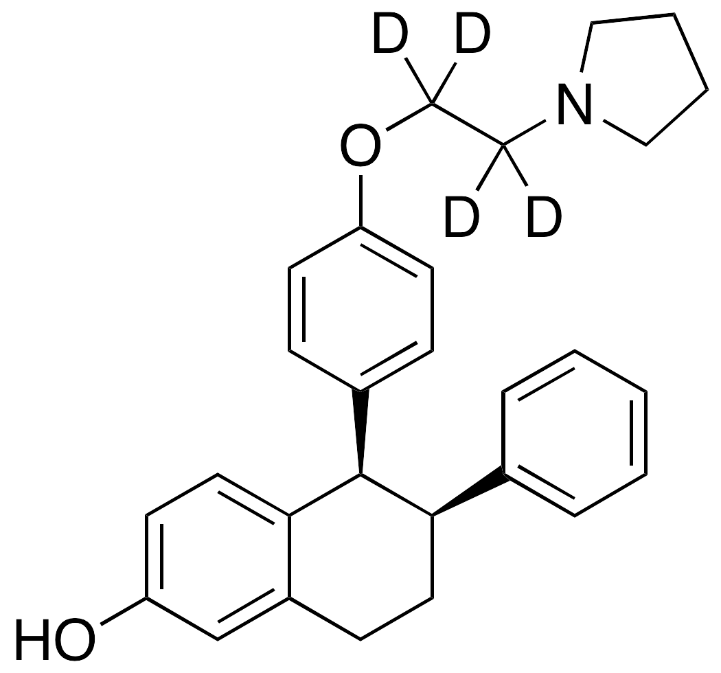 rac Lasofoxifene-D₄