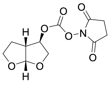 2,5-Dioxopyrrolidin-1-yl ((3R,3aR,6aS)-hexahydrofuro[2,3-b]furan-3-yl) Carbonate
