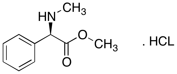 (alphaR)-alpha-(Methylamino)-methyl ester Hydrochloride (1:1) Benzeneacetic Acid