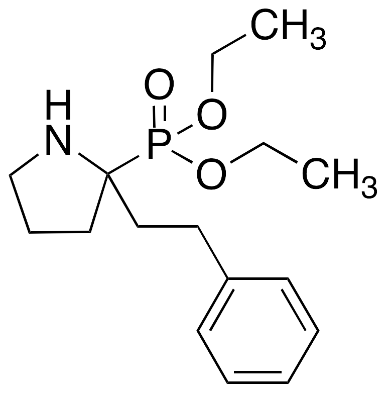 2-Diethoxyphosphoryl-2-phenethyl-pyrrolidine