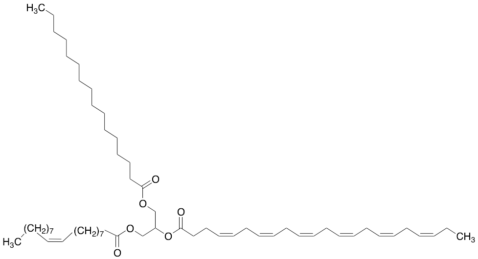 1-[[(1-Oxohexadecyl)oxy]methyl]-2-[[(9Z)-1-oxo-9-octadecen-1-yl]oxy]ethyl (4Z,7Z,10Z,13Z,16Z,19Z)-4,7,10,13,16,19-docosahexaenoate