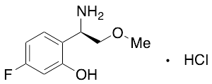2-[(1R)-1-Amino-2-methoxyethyl]-5-fluorophenol Hydrochloride