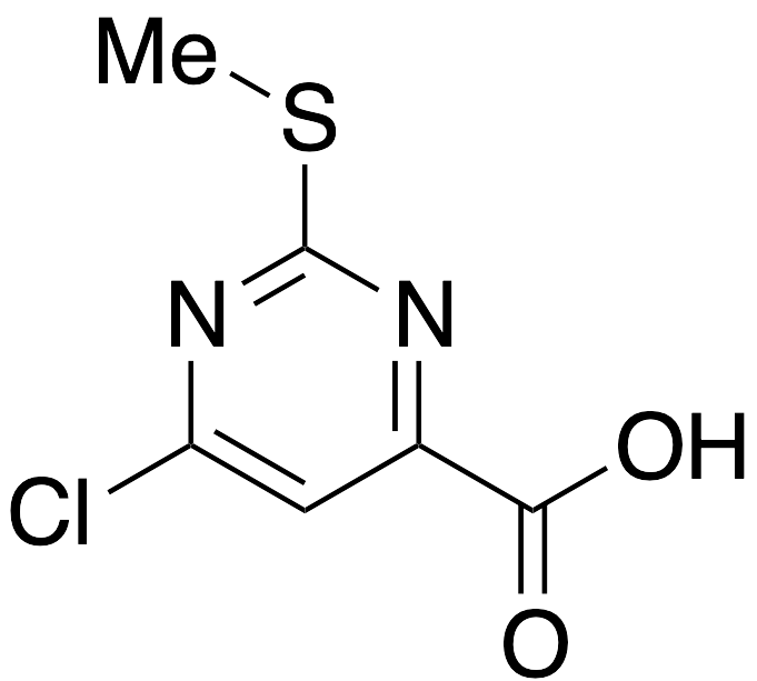 6-Chloro-2-(methylthio)-4-pyrimidinecarboxylic Acid