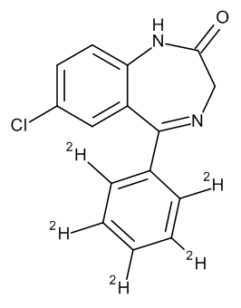 Nordazepam-D5 (Nordiazepam-D5) 1.0 mg/ml in Methanol - CAS No. 65891-80-7 Nordazepam-D5 (Nordiazepam-D5) 1.0 mg/ml in Methanol