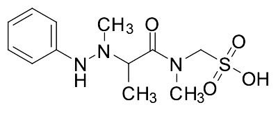 (N-Methyl-2-(1-methyl-2-phenylhydrazineyl)propanamido)methanesulfonic Acid