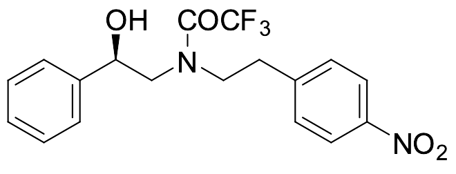 (R)-2,2,2-Trifluoro-N-(2-hydroxy-2-phenylethyl)-N-(4-nitrophenethyl)acetamide