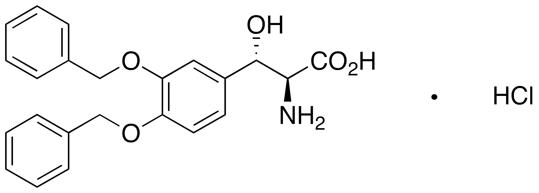 3,4-Di-O-benzyl DL-erythro-Droxidopa Hydrochloride