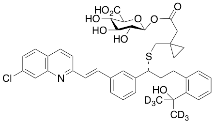 Montelukast Acyl-Beta-D-glucuronide-d6