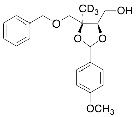 2,3-O-(4-Methoxyphenyl)methylene-2-methyl-D-erythritol-d3 Benzyl Ether