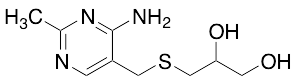 3-(((4-Amino-2-methylpyrimidin-5-yl)methyl)thio)propane-1,2-diol