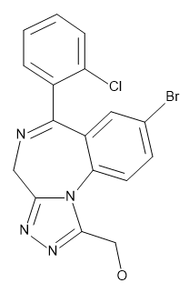 α-Hydroxyphenazolam [A solid]