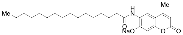 N-(7-Hydroxy-4-methyl-2-oxo-2H-1-benzopyran-6-yl)hexadecanamide Sodium Salt
