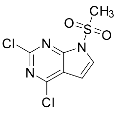 2,4-Dichloro-7-(methylsulfonyl)-7H-pyrrolo[2,3-d]pyrimidine