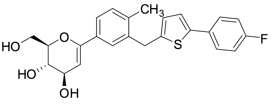 2-Dehydro-3-dehydroxy Canagliflozin