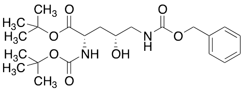 tert-Butyl-(2S,4R)-N∂-(benzyloxycarbonyl)-N∂-benzyloxycarbonyl)-4-hydroxyornithinate