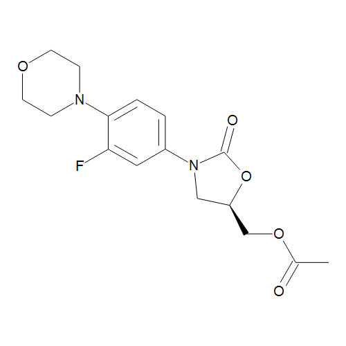 (5R)-[3-[3-Fluoro-4-(4-morpholinyl)phenyl]-2-oxo-5-oxazolidinyl]methyl Acetate