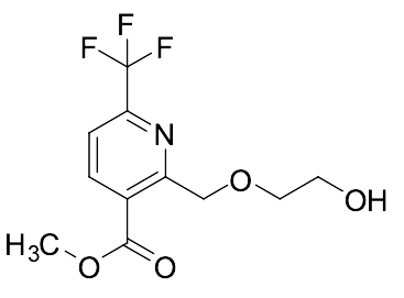 Methyl 2-((2-Hydroxyethoxy)methyl)-6-(trifluoromethyl)nicotinate
