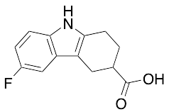 6-Fluoro-2,3,4,9-tetrahydro-1H-carbazole-3-carboxylic Acid