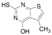 2-Mercapto-5-methyl-3H-thieno[2,3-d]pyrimidin-4-one
