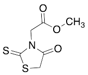 Methyl 2-(4-oxo-2-thioxothiazolidin-3-yl)acetate
