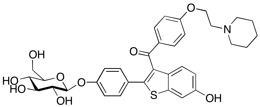 4’-Raloxifene-beta-D-glucopyranoside