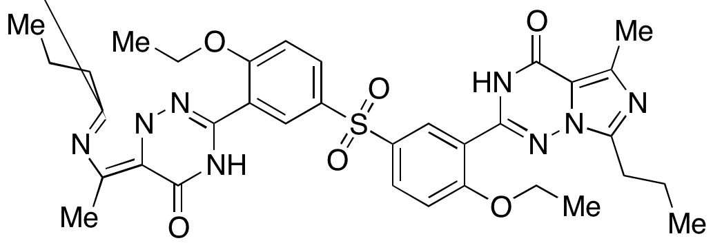 2,2’-(Sulfonylbis(6-ethoxybenzene-3-1-diyl))bis(5-methyl-7-propylimidazo[5,1-f][1,2,4]triazin-4(3H)-one)