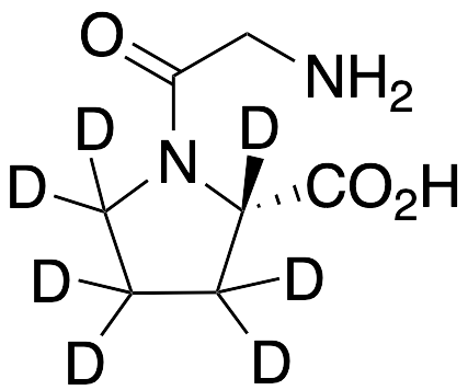 N-Glycyl-L-proline-D7