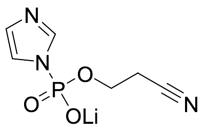 Lithium 2-Cyanoethyl (1H-Imidazol-1-yl)phosphonate