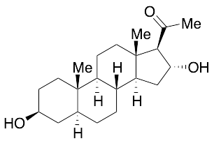 (3beta,5alpha,16alpha)-3,16-Dihydroxypregnan-20-one