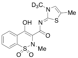 [N(Z)]-N-(3,5-Dimethyl-2(3H)-thiazolylidene)-4-hydroxy-2-methyl-2H-1,2-benzothiazine-3-carboxamide 1,1-Dioxide-d3