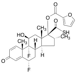 (6Alpha,11Beta,16Alpha,17Alpha)-6,9-Difluoro-17-[(2-furanylcarbonyl)oxy]-11-hydroxy-16-methyl-3-oxoandrosta-1,4-diene-17-carbothioic Acid (>85%)
