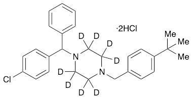 Buclizine (piperazine-d8) Dihydrochloride