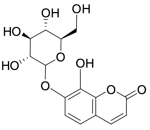 7-​(beta-​D-​Glucopyranosyloxy)​-​8-​Hydroxy-2H-​1-​Benzopyran-​2-​One