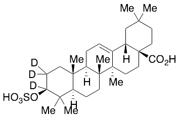 (3beta)-3-(Sulfooxy)olean-12-en-28-oic Acid-d3
