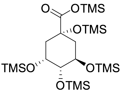 Trimethylsilyl-1,3,4,5-Tetrakis[(trimethylsilyl)oxy]cyclohexanecarboxylate