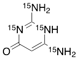 2,4-Diamino-6-hydroxypyrimidine-15N4