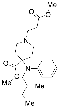 Methyl-1-(3-methoxy-3-oxopropyl)-4-((2-methylbutyl)(phenyl)amino)piperidine-4-carboxylate