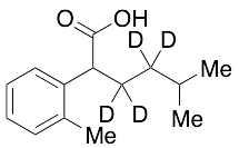5-Methyl-2-(2-tolyl)hexanoic Acid-d4