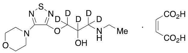 rac-Didemethyltimolol-d5 Maleate