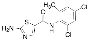 2-Amino-N-(2,4-dichloro-6-methylphenyl)thiazole-5-carboxamide