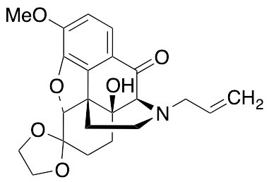 (5Alpha)-4,5-Epoxy-14-hydroxy-3-methoxy-10-oxo-17-(2-propen-1-yl)-morphinan-6-one Cyclic 1,2-Ethanediyl Acetal