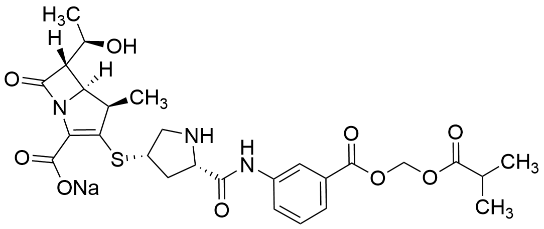 3-(2-Methyl-1-oxopropoxy)methyl Ertapenem Sodium