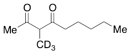 3-Methylnonane-2,4-dione-D3 (Mixture of isomers) - CAS No. 1335436-44-6 3-Methylnonane-2,4-dione-D3 (Mixture of isomers)
