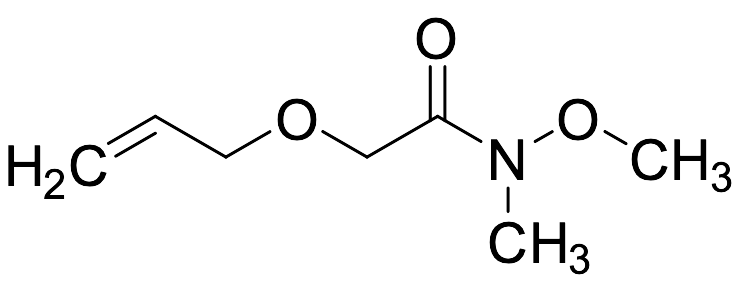 N-Methoxy-N-methyl-2-prop-2-enoxyacetamide