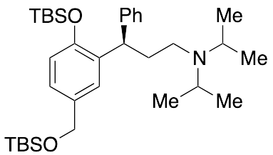 (R)-5-Hydroxymethyl Tolterodine 3,5-Bis(tert-Butyldimethylsilyl) Ether