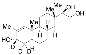 (3alpha,5alpha,17beta)-2,17-Dimethyl-androst-1-ene-3,16,17-triol-d3
