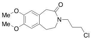 3-(3-Chloropropyl)-1,3,4,5-tetrahydro-7,8-dimethoxy-2H-3-benzazepin-2-one