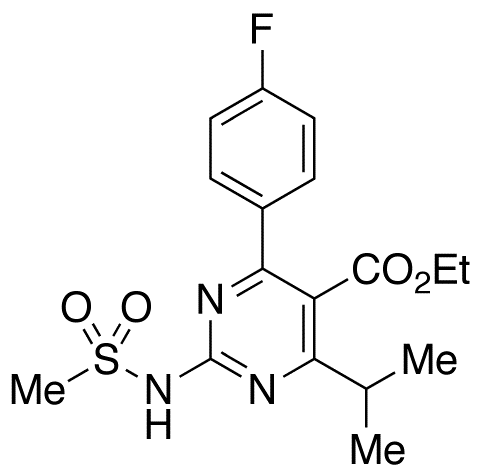 Ethyl 4-(4-Fluorophenyl)-6-isopropyl-2-(N-methylsulfonamido)pyrimidine-5-carboxylate